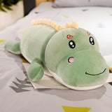 Uptown Vibez 120cm / green smile Dinosaur Plush Pillow