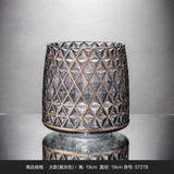Uptown Vibez 19x19cm 1 Nordic Geometrical Design Glass Vase