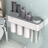 Uptown Vibez 3 CUPS gray Washroom Device Rack