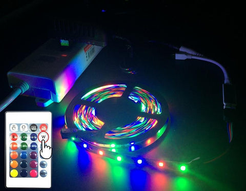 5 Meter RGB LED strip lights
