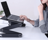 Adjustable Aluminium Foldable Portable Laptop Tray