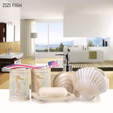 Uptown Vibez Beach Side Bathroom Accessories Set