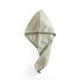 Uptown Vibez Bear Green / 25x65cm / China Quick Drying Hair Towel
