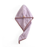 Uptown Vibez Bear Purple / 25x65cm / China Quick Drying Hair Towel