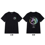 Uptown Vibez Black / M Reflective Unicorn T-shirt