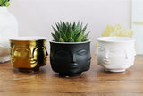 Uptown Vibez Ceramic Face Pots