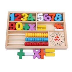Colorful Math Learning Box