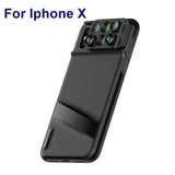 6 in 1 Camera Lens Phone Case for iPhone X, XR, XS, and XS Max