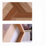 Uptown Vibez Geometry Splice Wooden Serving Tray