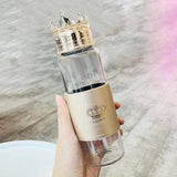 Uptown Vibez Golden / 2 / 201-300ml Crown Glass Bottle