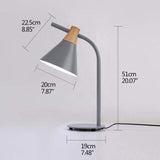 Uptown Vibez Gray / 2 Nordic Desk Lamp