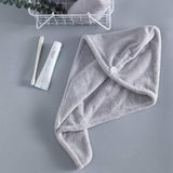 Uptown Vibez Gray / 25x65cm / China Quick Drying Hair Towel