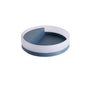 Uptown Vibez Gray-Blue / 30cm Round LED Wall Lamp
