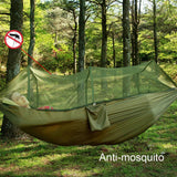 Hammock with Mosquito Net and Sun Shelter
