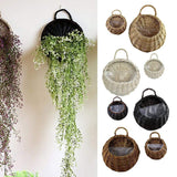 Uptown Vibez Hand Made Wicker Hanging Basket