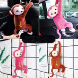 Hanging Monkey PIppi Tissue Holder