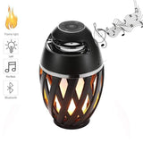 LED Flame Lights Bluetooth Speaker