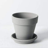 Uptown Vibez Light gray green Jushi Ceramic Pot