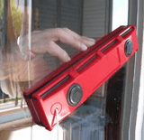 Magnetic Window Cleaner - Double Sided Brush