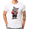 Men's Boxer Cat Design T Shirt
