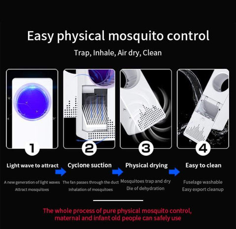 Mosquito Killer Lamp Intelligent USB Powered LED
