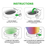 Motion Sensor Toilet Nightlight