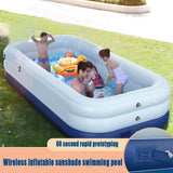 Uptown Vibez New piscinas grandes para familia swimming pools for family Children's Inflation Pool Baby Ocean Ball Sand Pool Bath Toys Square