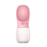 Uptown Vibez Pink / 550ML Outdoor Portable Pet Water Bottle