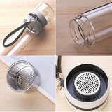 Uptown Vibez Portable Glass Tea Infuser