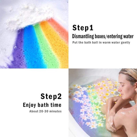 Uptown Vibez Rainbow Bath Bomb