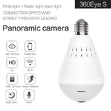 Smart Bulb 360° IP Wireless Panoramic CCTV