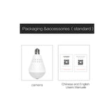 Smart Bulb 360° IP Wireless Panoramic CCTV