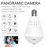 Smart Bulb 360° IP Wireless Panoramic CCTV