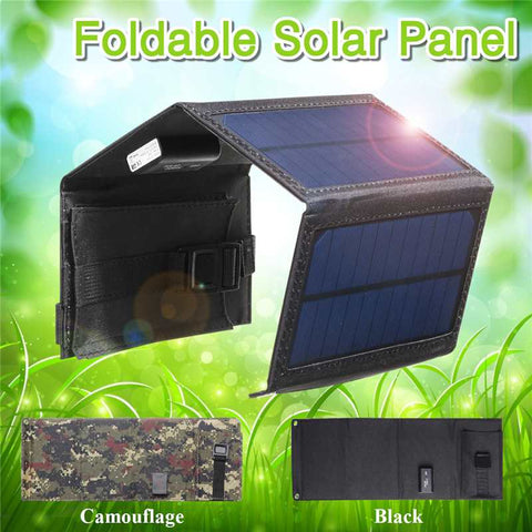 Solar Powered Foldable Phone Charger