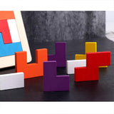 Tetris Wooden Puzzle Toy