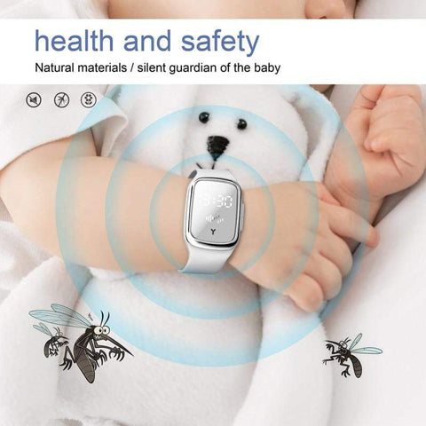 Ultrasonic Mosquito Repellent Watch