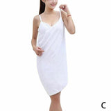 Uptown Vibez White Comfortable Wearable Towel