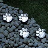 Solar Bear Claw Lawn Light