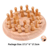 Uptown Vibez Wooden Memory Match Stick Chess
